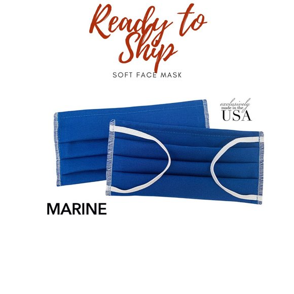 Four Cotton Face Masks Prints $25.00 Free Shipping - Picture 8 of 9